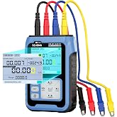 SEESII Upgraded 4-20mA 0-24V Signal Generator, SG-004A | Adjustable Analog Current Voltage Simulator, Real-time Curve &amp; Historical Record, Resistance Pressure Calibrator
