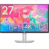 Dell S2722QC 27-inch 4K USB-C Monitor - UHD (3840 x 2160) Display, 60Hz Refresh Rate, 8MS Grey-to-Grey Response Time (Normal 