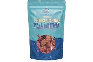 KD SUPPLIES Island Candy Shoppe Freeze Dried Gummy Clusters (3 oz) - Premium Freeze Dried Crunchy Candy For An Enhanced Flavor (Rainbow)