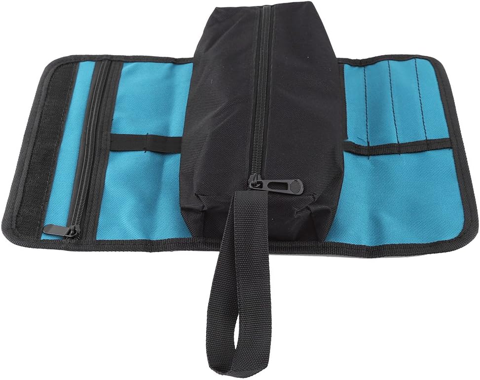 Tool Bag - Foldable Professional Electricians Tool Storage Holder Roll Bag Convenient Organizer