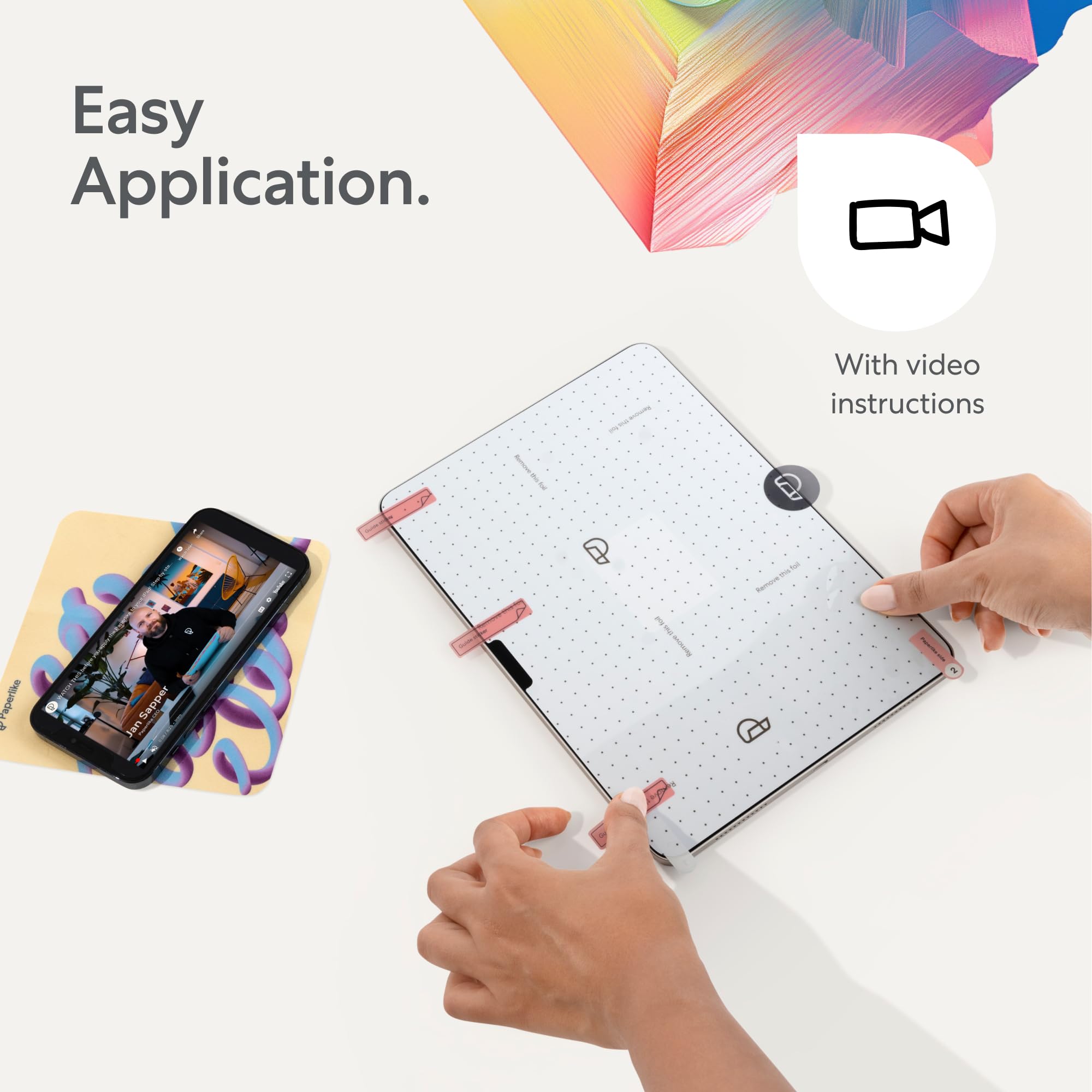 Paperlike Screen Protector (Previous Model) 2x for iPad Air 11” (2024 & 2025) for an authentic paper-feel