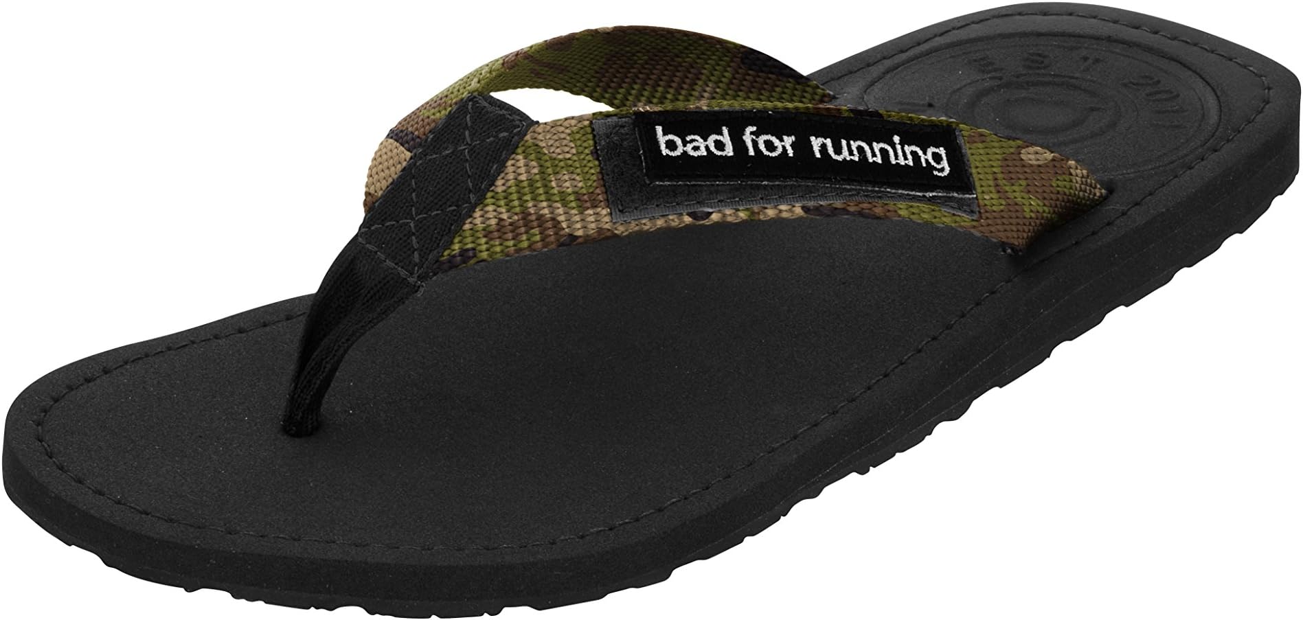 Combat Flip Flops Floperator - All Terrain Tactical Flip Flops for Men and Boys - Morale Patch Compatible