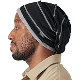 CHARM Slouchy Cotton Summer Beanie Hat - Mens Soft Lightweight Knit Womens Baggy Slouch