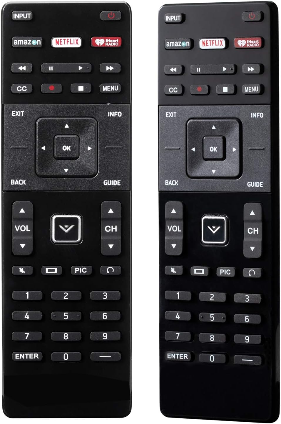 XRT122 Universal Replacement Remote Control for All Vizio E-Series D-Series LED HDTV Smart TV: Home Audio & Theater