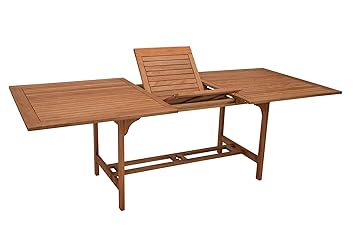 gartenmoebel-einkauf XXL - Ausziehtisch 180/230x100cm aus Eukalyptusholz, FSC®-zertifiziert
