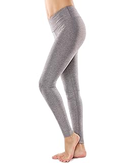 CRZ YOGA - Mallas Largos Leggins Deportivos con Bolsillo Running Para Mujer
