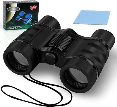 OSDUE 4x30 Kids Binoculars Telescope Educational Outdoor Toys