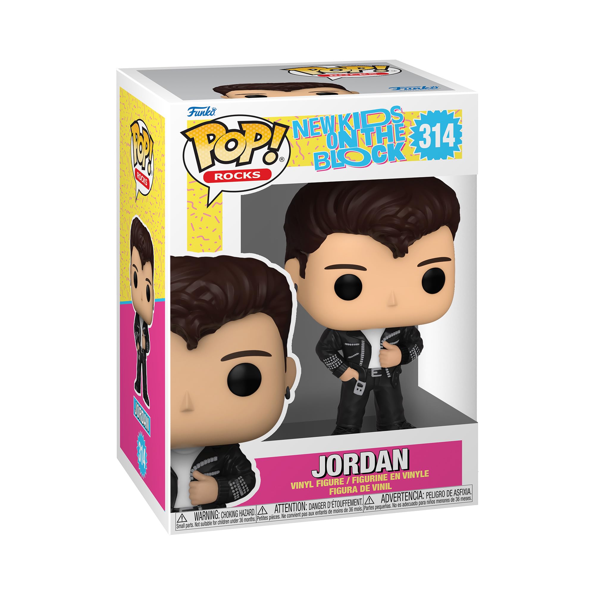 Funko POP! Rocks: NKOTB - Jordan Knight - New Kids on the Block - Collectable Vinyl Figure - Gift Idea - Official Merchandise - Toys for Kids & Adults - Music Fans - Model Figure for Collectors