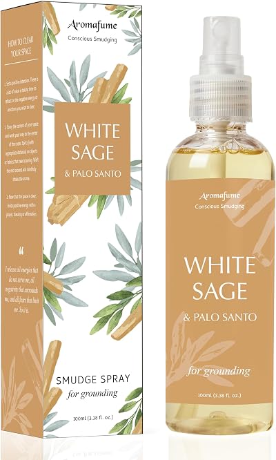 Aromafume White Sage Palo Santo Smudge Spray 100 ml