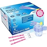 Pregnancy Test Strips Kit, 40-Count Individually Wrapped Pregnancy Test Strips for Early Detection at Home, Fertility Test wi