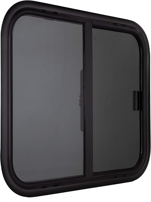 RV Window Teardrop Horizontal Slide RV Window