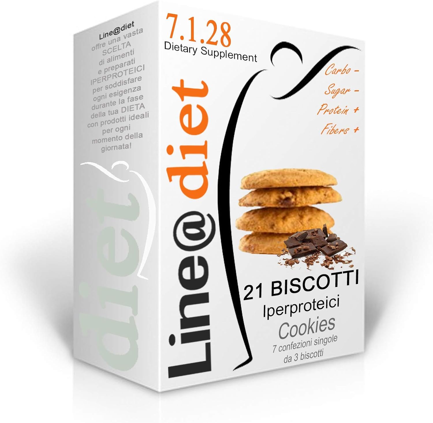 BISCOTTI PROTEICI LineDiet per Dieta Proteica Iperproteici sono