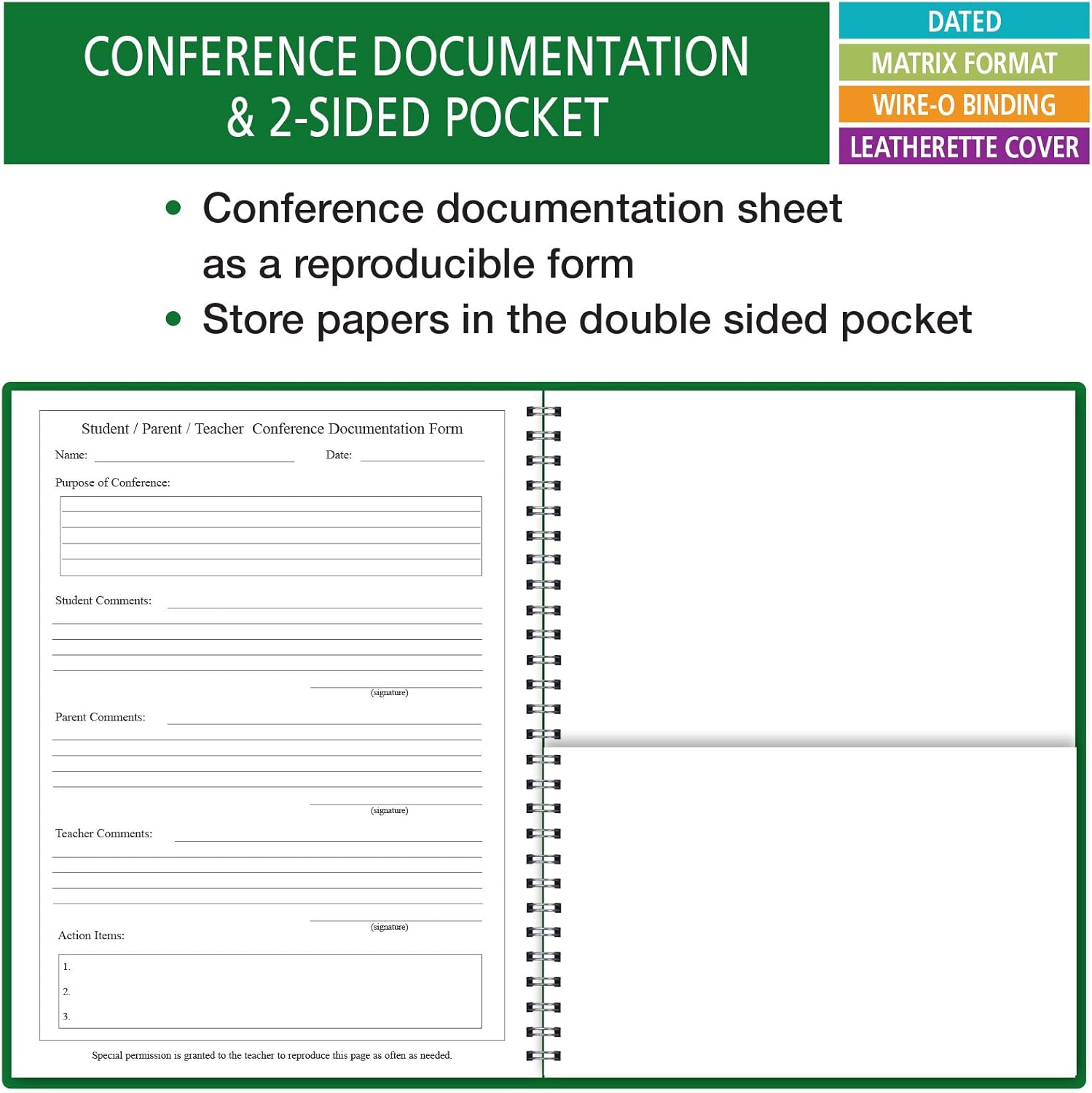 Dated Teacher Lesson Plan 7 Period: Days Horizontally Across The Top Dated for 2020-2021 Academic Year (D101) : Office Products