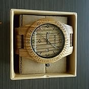 BEWELL Waterproof Male Wooden Quartz Analog Bamboo Watch