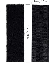 TRLREQ 18 Pcs Tape Self Adhesive Hook Loop Strips Heavy Duty Wall Fastener view 2