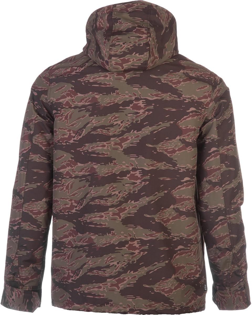 HUF Hooded Deck Jacket (camo / tiger camo): Clothing
