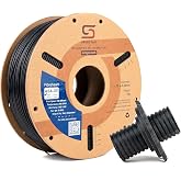 Siraya Tech Fibreheart ASA-GF 3D Printer Filament, Black, 1kg | 10% Glass Fiber Reinforced, Superior Weather &amp; UV Resistance, High Strength &amp; Thermal Stability for Outdoor