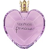 Vera Wang Princess Eau de Toilette for Women - Fruity Floral Scent - Sweet Notes of Vanilla, Water Lily, and Apricot - Femini