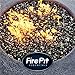 Dakota - Fire Glass Blend for Indoor and Outdoor Fire Pits or Fireplaces | 10 Pounds | 1/2 Inch