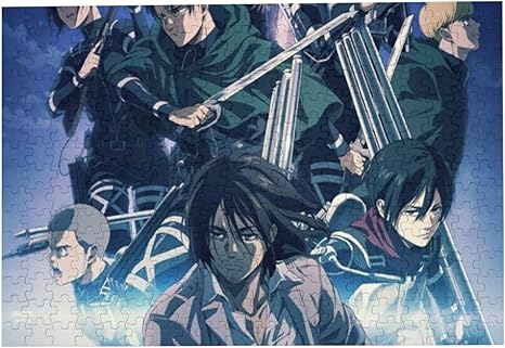 Amazon 進撃の巨人 ジグソーパズル キャラクター パズル アニメパターン 萌えグッズ 子供 初心者向け ギフト プレゼント ジグソーパズル ホビー