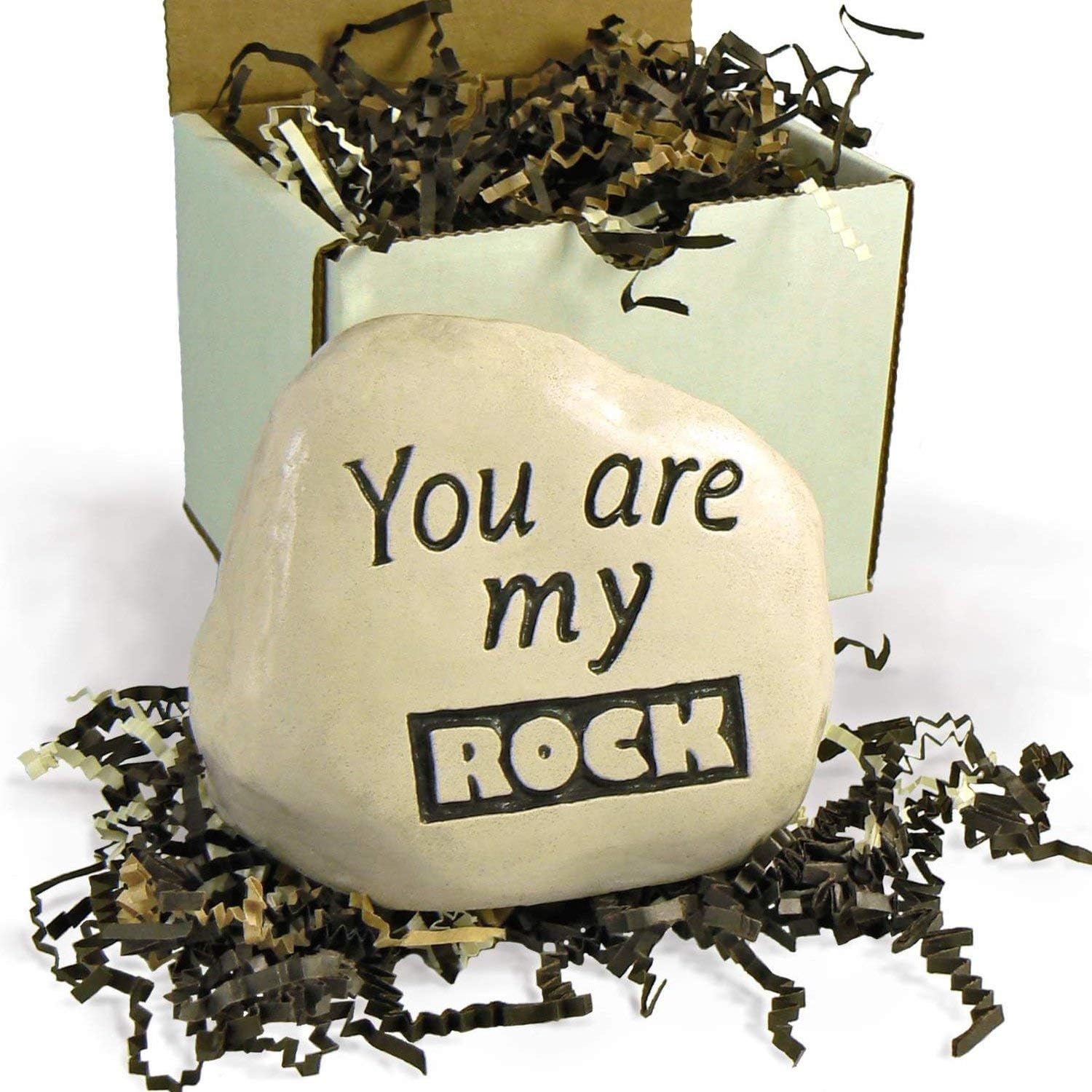 Hardscaping Materials - RocksOnly You are My Rock - Engraved in a Heavy Little Stone