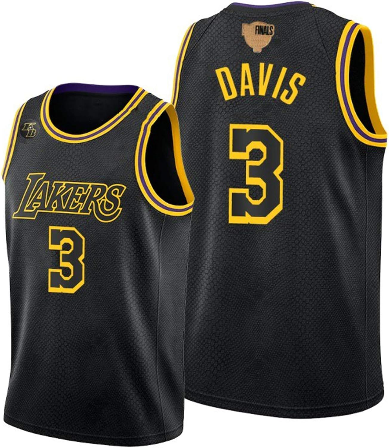 Davis Basketball Jersey 3, Laker Basketball Jersey,Hot Pressed Mesh