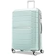 Samsonite Freeform Hardside Expandable with Double Spinner Wheels, Mint Green, Checked-Large 28-Inch