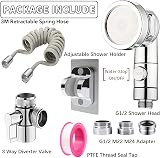 Roscid Sink Faucet Sprayer Attachment Set with 9.8ft Hose and Adapters view 3