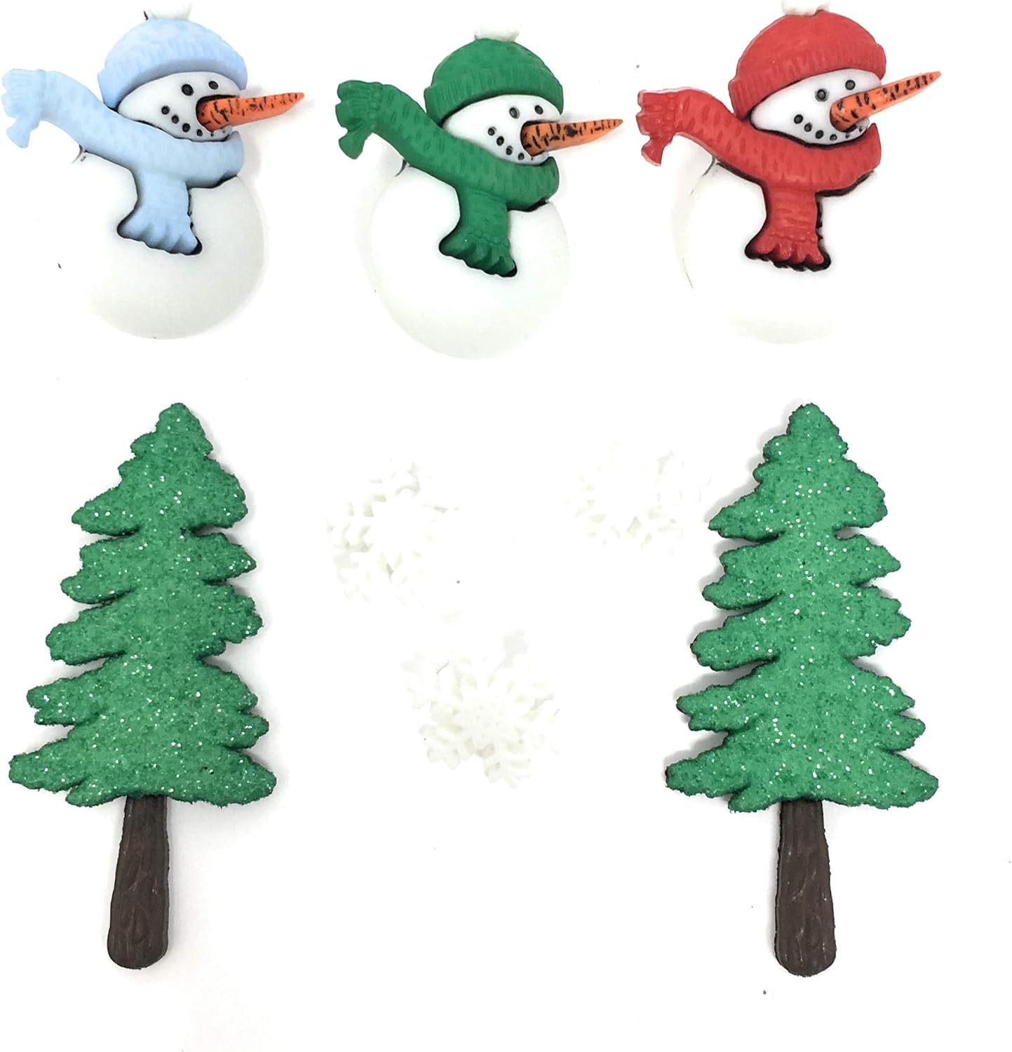 Albero Di Natale Yule.Pulsanti Dress It Up Collezione Natale Cool Yule Pupazzo Di Neve Fiocco Albero Amazon It Casa E Cucina