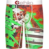 Ethika Boy's Staple Boxer Briefs, Soft 4-Way Stretch, No Ride-Up Fit - Cat Boyz