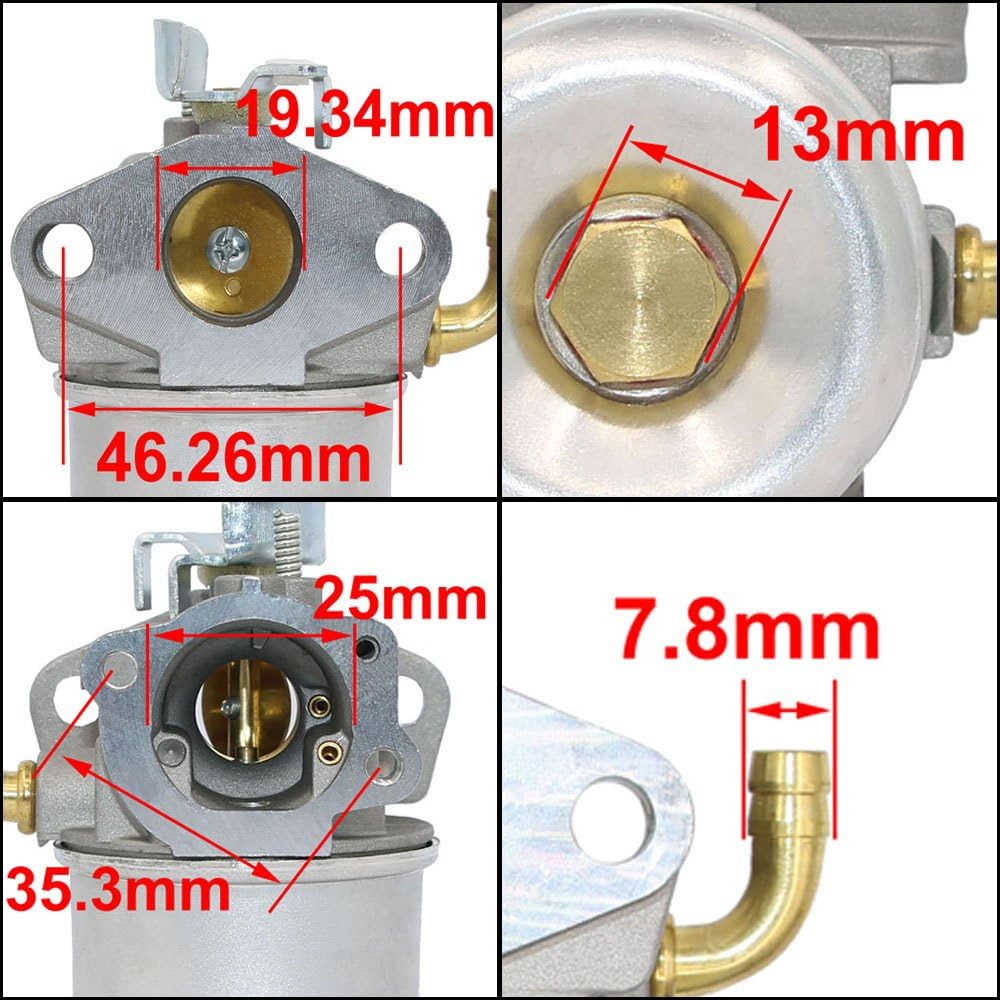 798653 Carburetor for Briggs & Stratton 696981 698860 694508 795069 698859 790180 790290 693865 697354 698474 791991 698810 698857 698478 694174 690046 693751 Craftsman 791077 Carburetor 591299 798650 : Garden & Outdoor