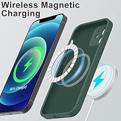 DEENAKIN Magnetic for iPhone 12 Case Silicone with