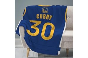 THE SLEEP SQUAD Sleep Squad Golden State Warriors Stephen Curry 60 x 80 Rachel Plush Blanket A NBA Throw