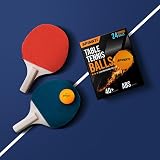 SPINSTI 24x 3 Star 40+mm Orange Table Tennis Balls ABS Spherical view 5