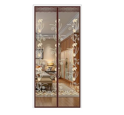 Amazon Com Lace Embroidery Magnetic Screen Door Easy