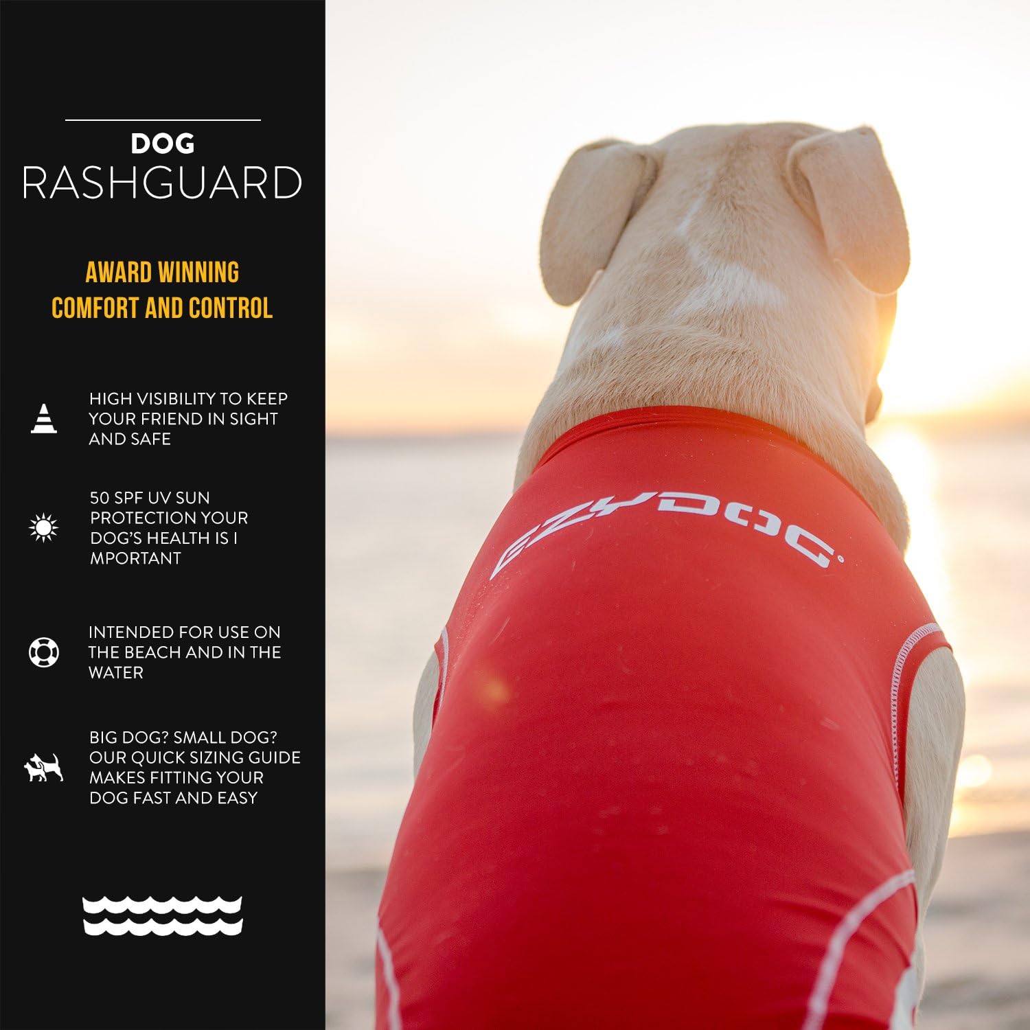 ezydog rash vest