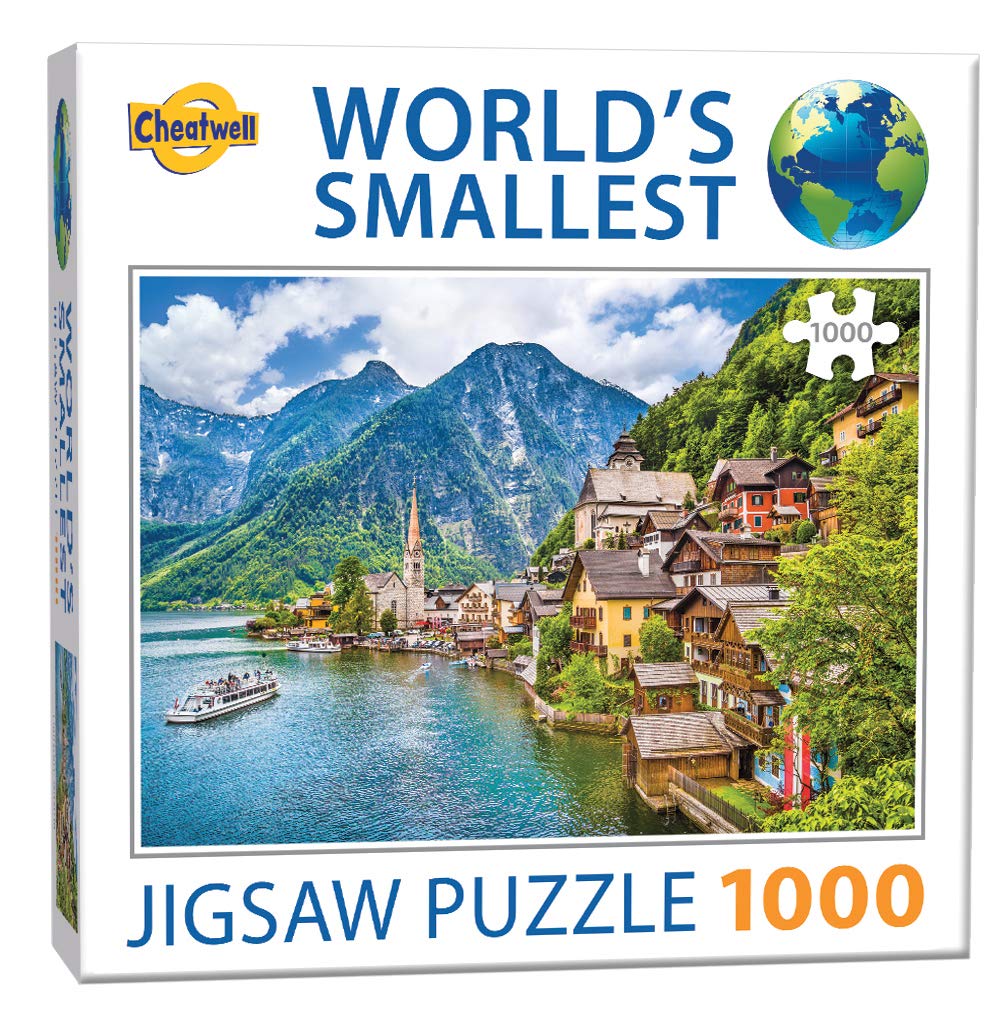 Cheatwell Games Worlds Smallest 1000 Piece Puzzle Hallstatt Austria