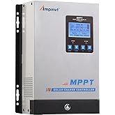 Ampinvt 80 Amp MPPT Solar Charge Controller 48V 36V 24V 12V Auto, 80A Solar Panel Regulator Max Input Power 1100W-4500W, for AGM Sealed Gel Flooded Lithium Battery