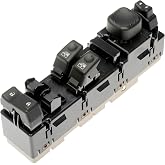 Dorman 920-023 Front Driver Side Master Window Switch Assembly - 5 Button Compatible with Select Chevrolet/GMC Models