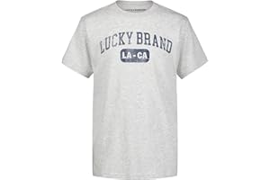 Lucky Brand Boys Legacy Short Sleeve Crew Neck T-Shirt
