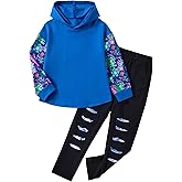 Hihosdor Girls Clothes Long Sleeve Hoodie Tops and Pants 2 Piece Fall Winter Outfits 6-12T