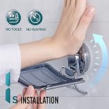 TAILI Suction Soap Dish Shower Holder Chrome 5 kg Tub Sink Organizer view 2