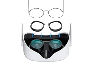 KIWI design Lens Protector Accessories, Glasses Spacer Anti-Scratch Ring Prevent Scratching from Myopia Glasses, Compatible w