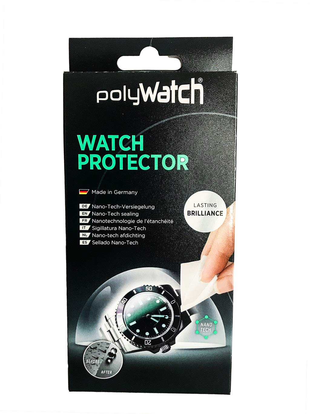 POLYWATCH New Watch Nano Glass Protector Digital Cameras, Smart-Watches and Smart Phones Protect