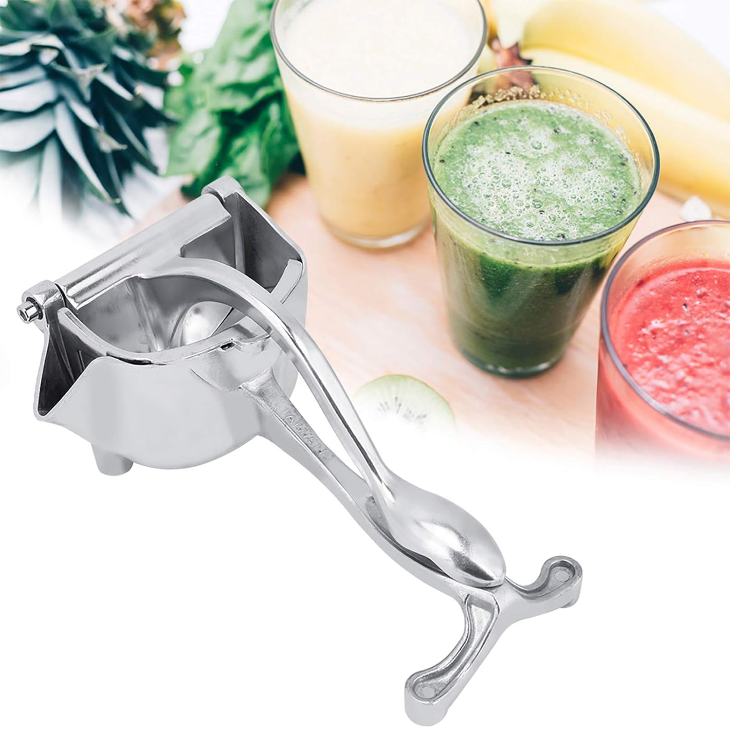 Manual Juice Extractor, Small Fruit Squeezer, Metal for Orange