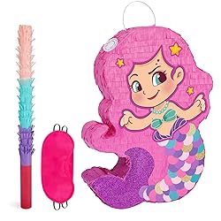 WERNNSAI Mermaid Piñata-Mermaid Party Piñata with