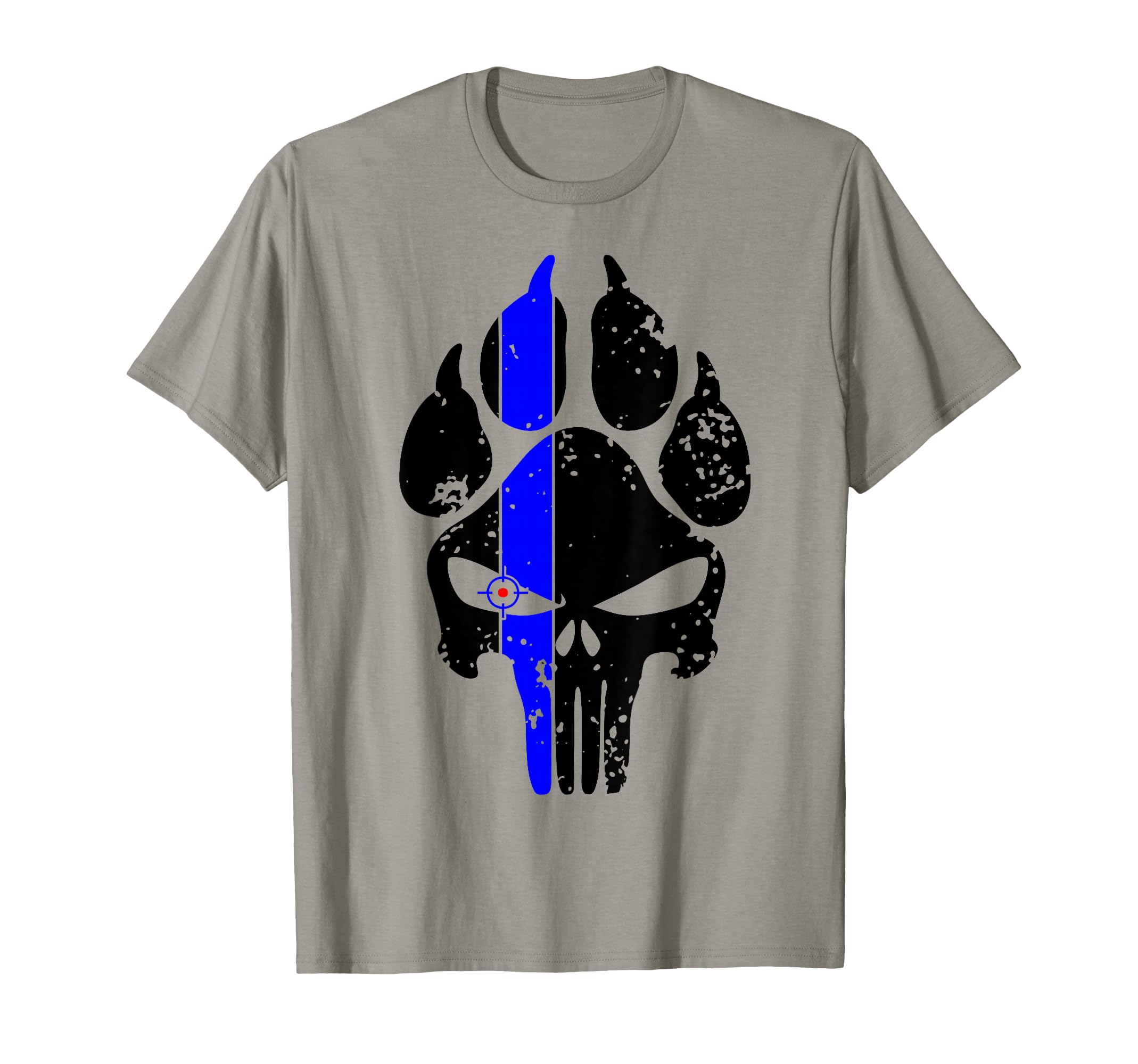 K-9 Law Enforcement Canine Dog Police live distressed T-Shirt