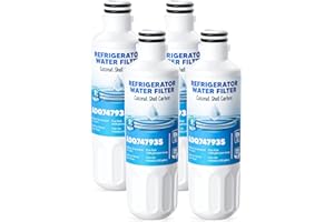 LT1000P Water Filter Replacement Fit for L-G Lt1000P/PC/PCS Compatible with L-G Models ADQ747935, ADQ74793501/02, MDJ64844601, LFXS26973S, LMXS30796S Water Filters, 4Packs By AVXBYR