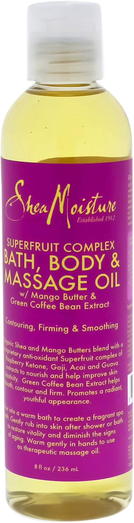 shea moisture massage oil