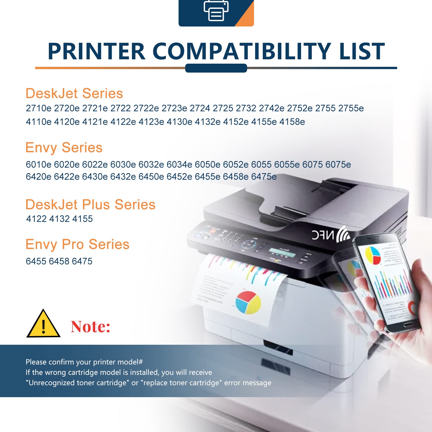 67XL Ink Cartridge Compatible for HP 67 XL hp67xl Black/Color Combo Pack for DeskJet Envy 2855e 2827e 2755e 6055e 2700 2700e 6000 6000e 4155e 4227e 2734e 6455e 6400 2752e 4100 4100e 6400e Printer